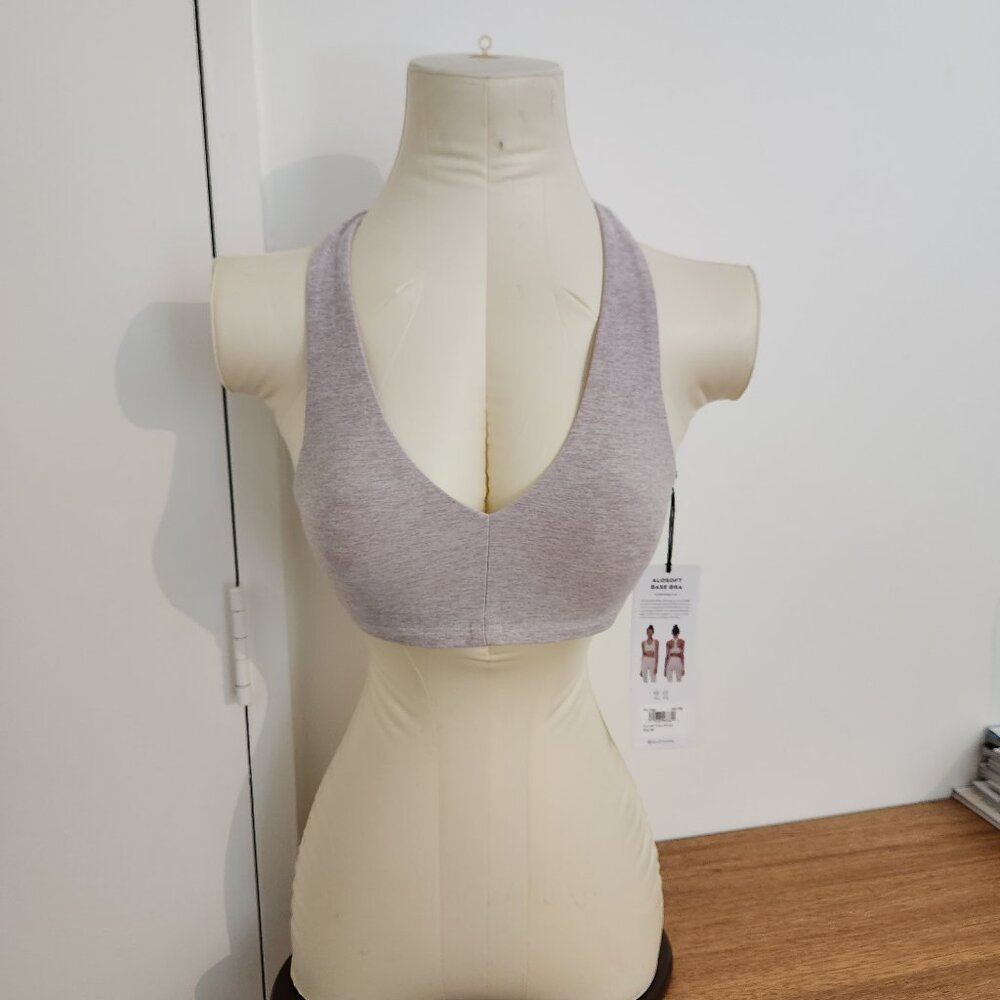 New Alo Softbra tan small top
